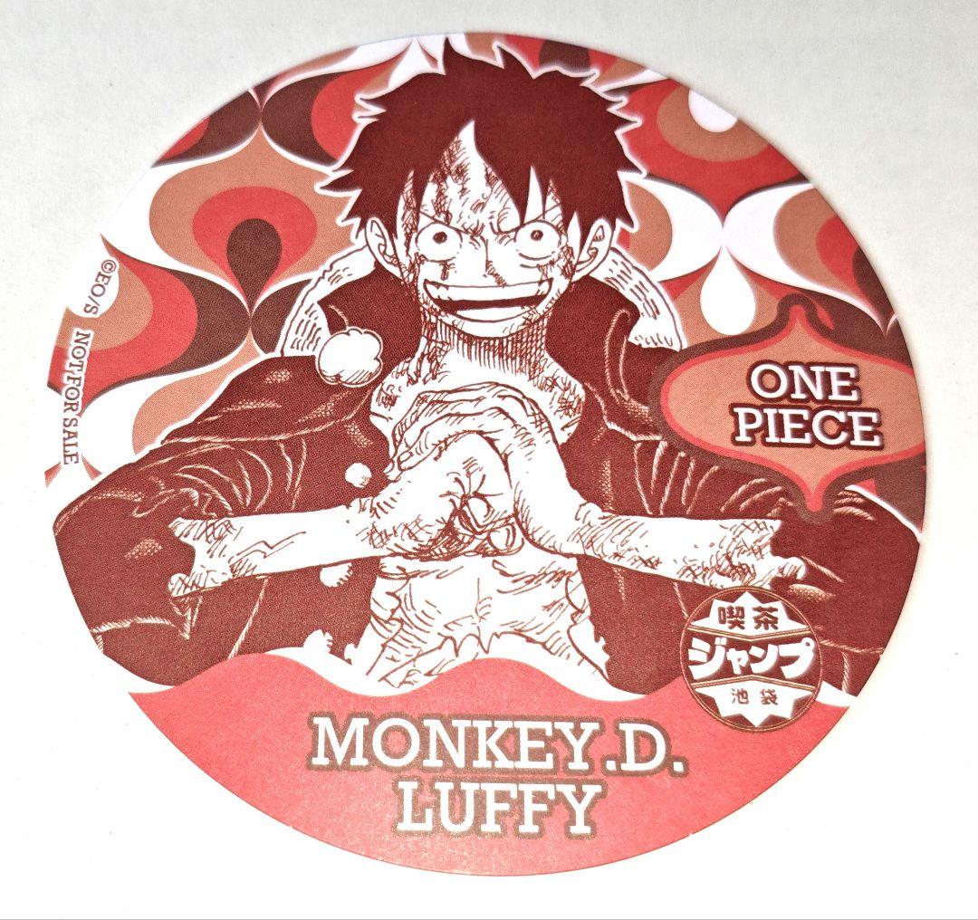 ONEPIECE ワンピース ルフィ コースター 喫茶ジャンプ 池袋 喫茶ジャンプ』内部公開！ ワンピース・ナルト・呪術廻戦・ヒロアカ
