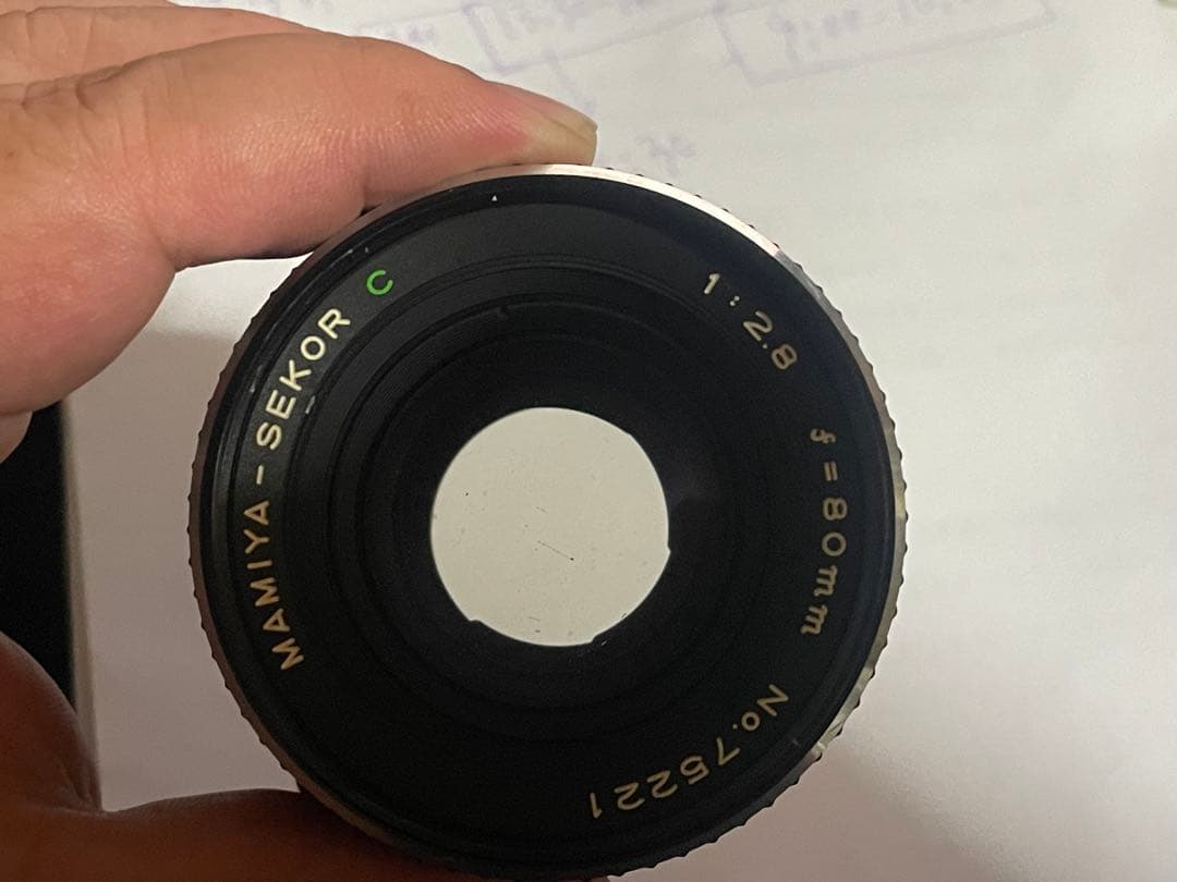 進さん専用 【ジャンク】MAMIYA M645SEKOR C 80mm巻き上げ