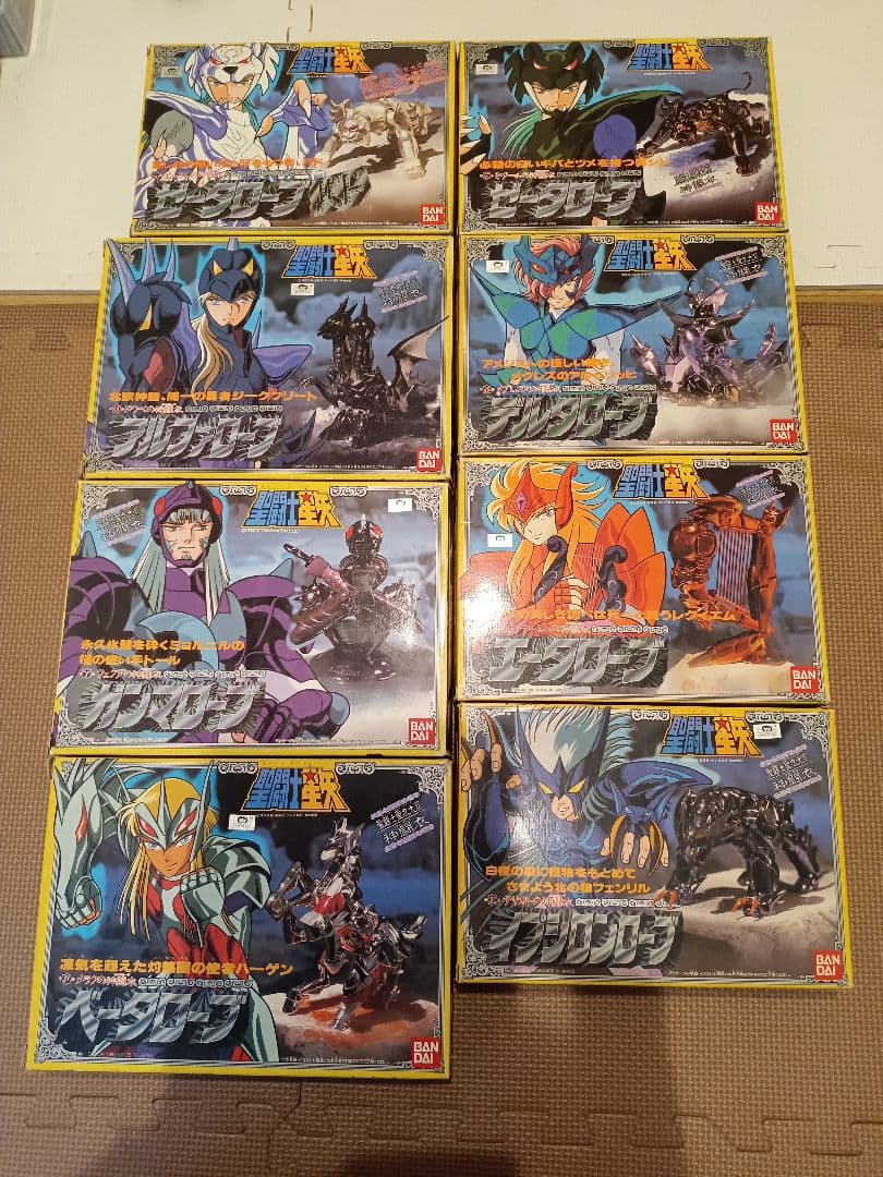 聖闘士星矢　聖衣大系　ゴッドローブ 　8体 聖闘士聖衣神話 オーディーン星矢 | 魂ウェブ