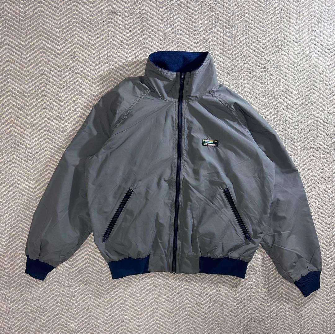 80s USA製L.L.Beanウォームアップジャケット 古着 80s USA製 LL Bean 「Warm-up Jacket」 フリース ライナー