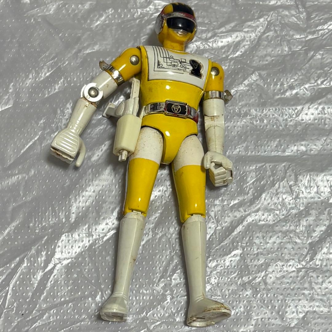 超電子バイオマン バイオイエロー 超合金 フィギュア 超電子バイオマン バイオイエロー 超合金 フィギュア - メルカリ