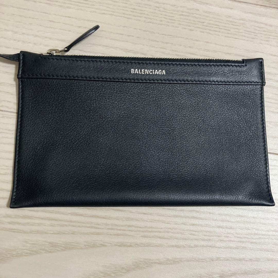 ✨超美品・現行✨バレンシアガ ネイビーカバスS ハンドバッグ レザー