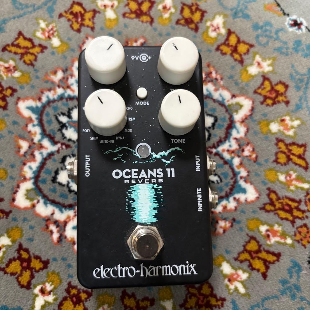 electro-harmonix OCEANS 11 リバーブ EHX Electro-Harmonix Oceans 11 Reverb – Danville Music