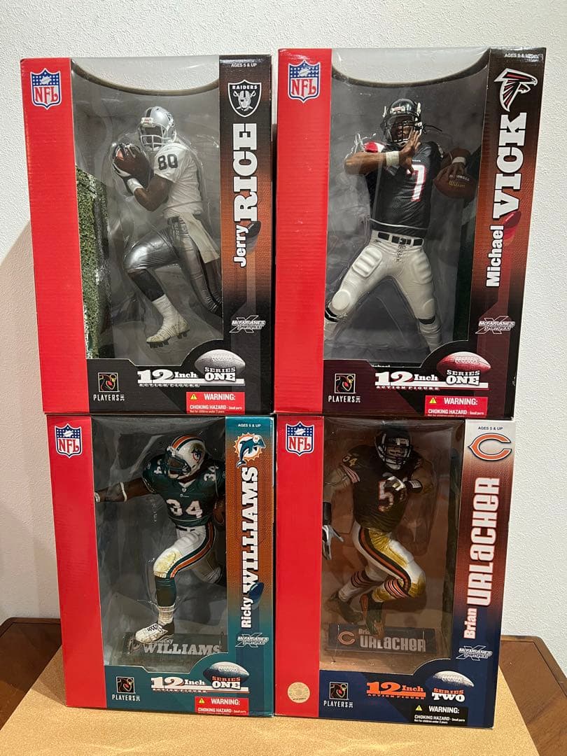 NFL フィギュア 4体セット 12インチ グッズ,マクファーレントイズ,NFL ｜カードファナティック公式通販