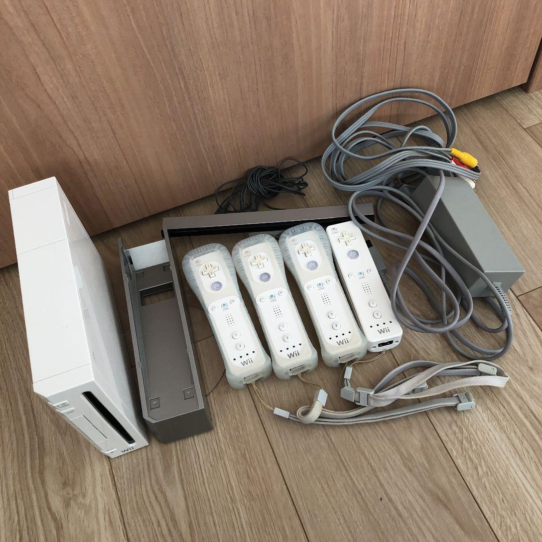 wii Wii 本体 楽天市場】Wii ニンテンドーWii 本体 白 シロ 4点セット Nintendo