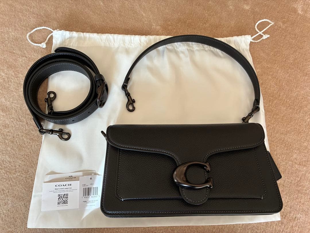 COACH タビー26 ブラック Coach タビー 26 ショルダーバッグ | ブラック | FARFETCH JP