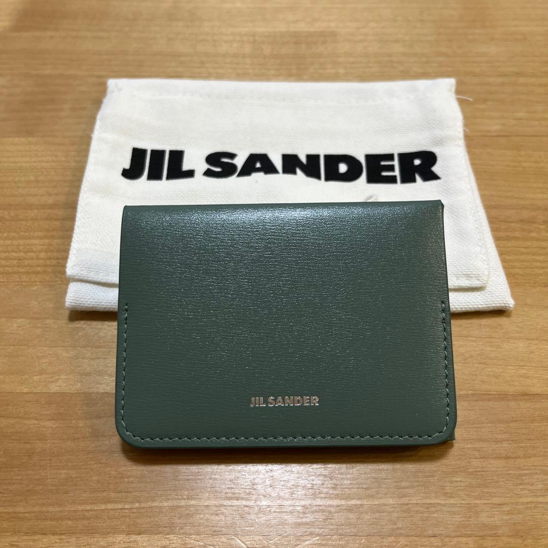 新品　ジルサンダー　カード入れ　Jil Sander 直営店購入　名刺入れ ジルサンダー Jil Sander 名刺入れ カードケース J07UI0012 P5355 679