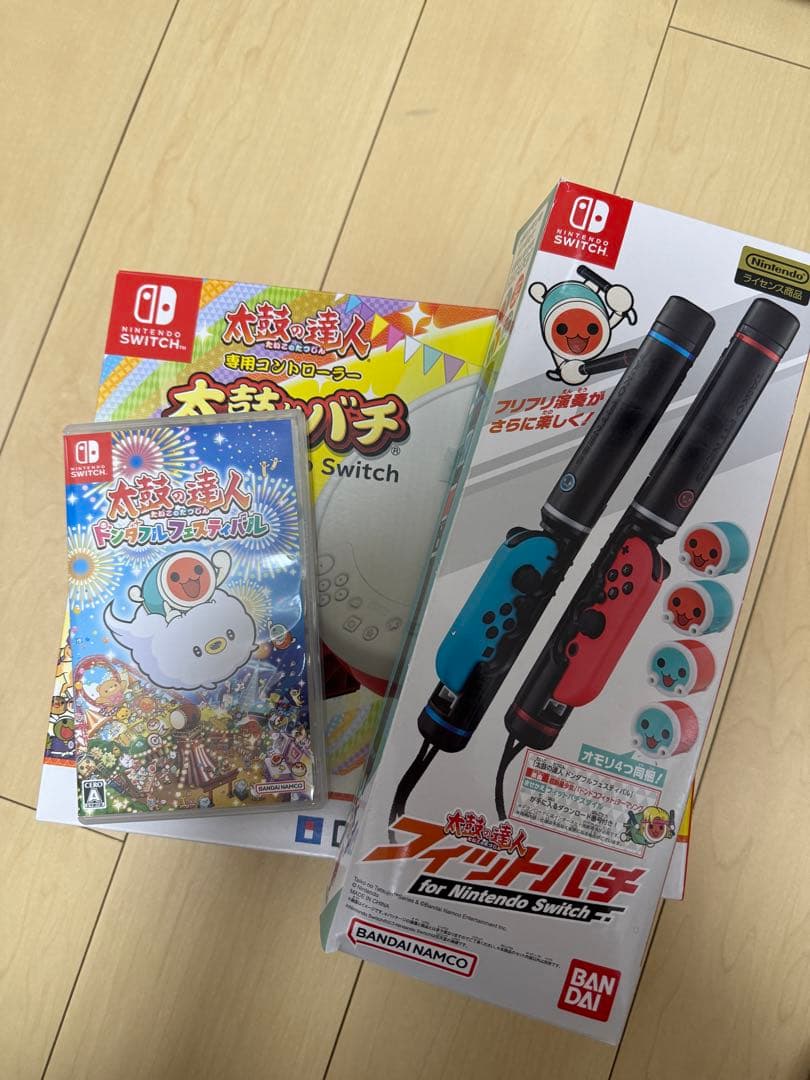 もっぴー：太鼓の達人 + ドンダフルパーティー + 専用コントローラー 楽天市場】【送料無料・即日出荷】Switch 太鼓の達人 ドンダフル