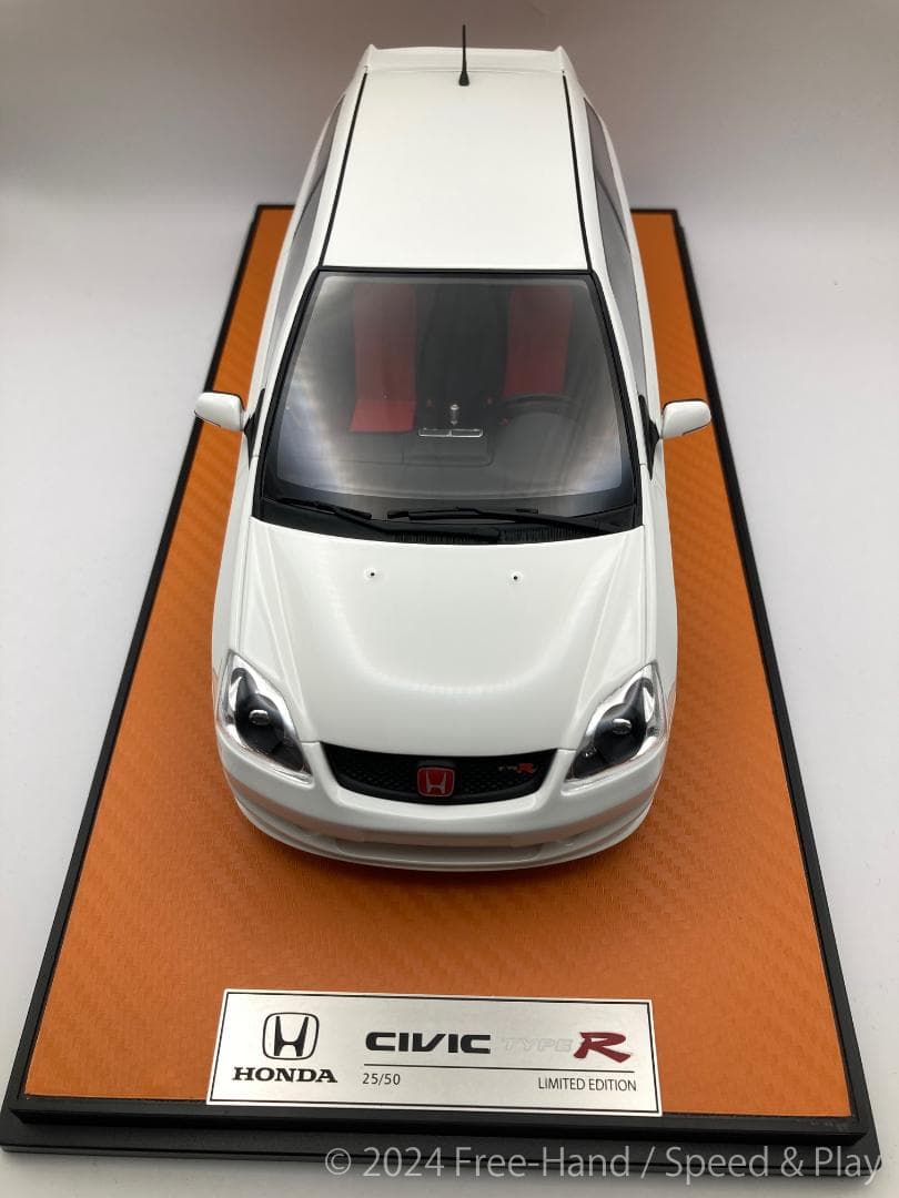 HONDA CIVIC Type R(2004)1:18 レジンカー 限定モデル - メルカリ