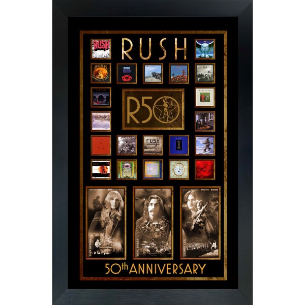 Framed 40th Tour Ticket Backstage Pass | RUSH Official Store