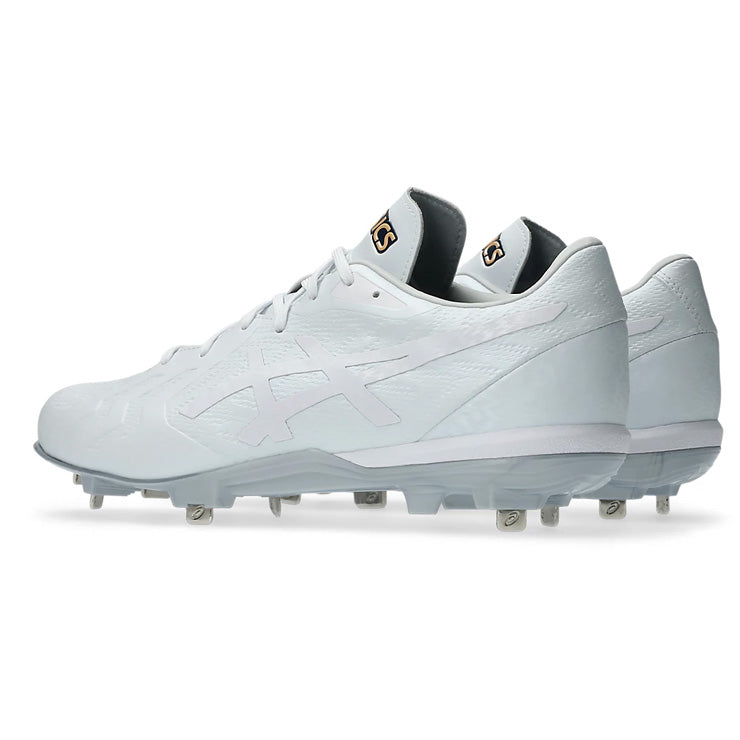 2025モデル】アシックス 野球 白スパイク 金具スパイク ゴールド