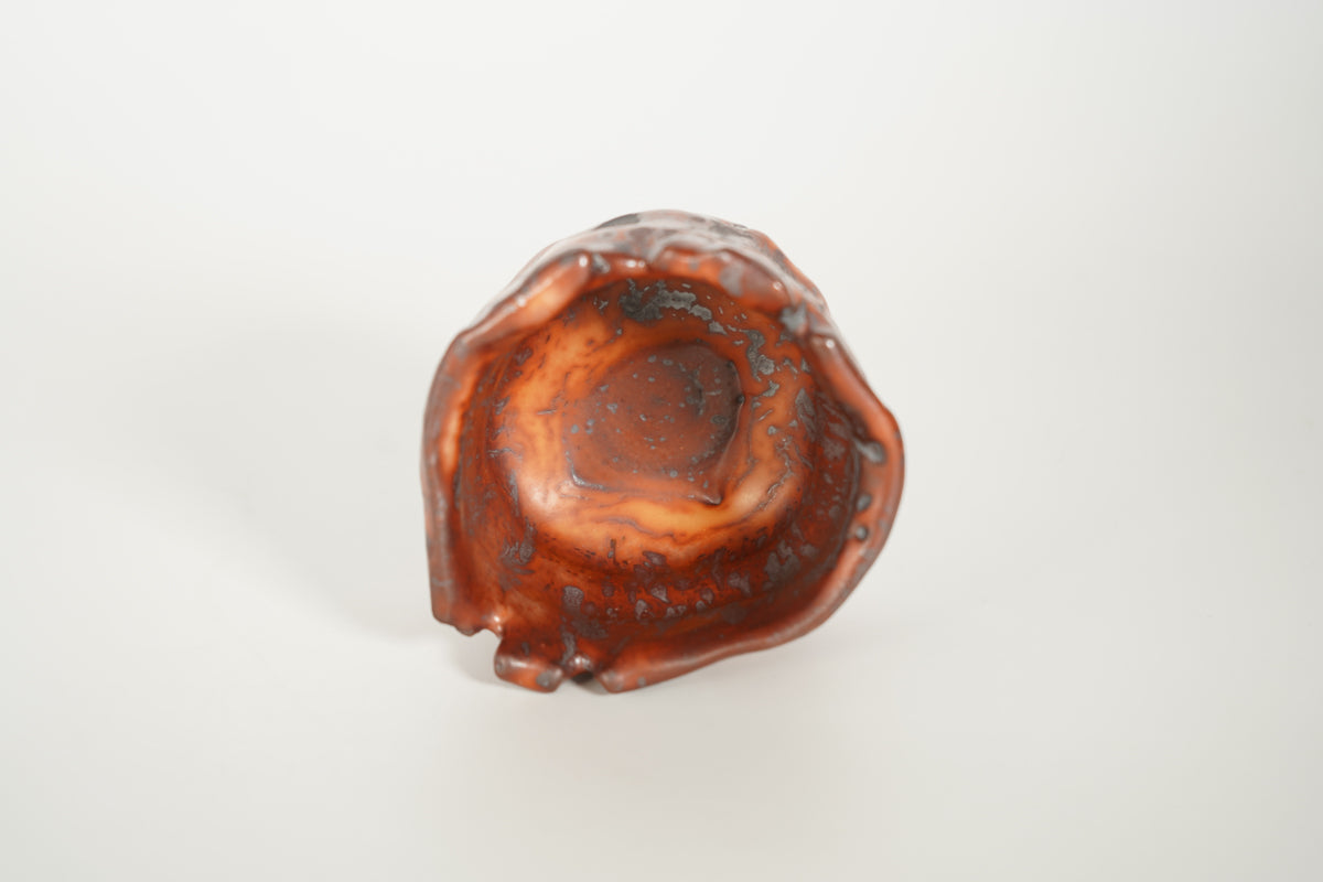 炎舞志野 ぐい呑