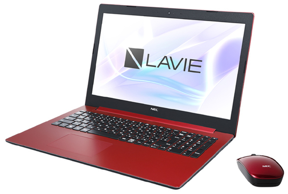 よりスタイリッシュなデザインとなった「LAVIE Note Standard」2018年