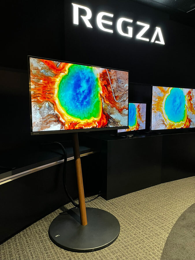 24V型から選べるパーソナルスマートレグザ、ひとり占めテレビ「V35N