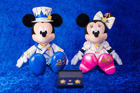 ミッキー&ミニーのぬいぐるみも！ 東京ディズニーシー20周年オリジナル