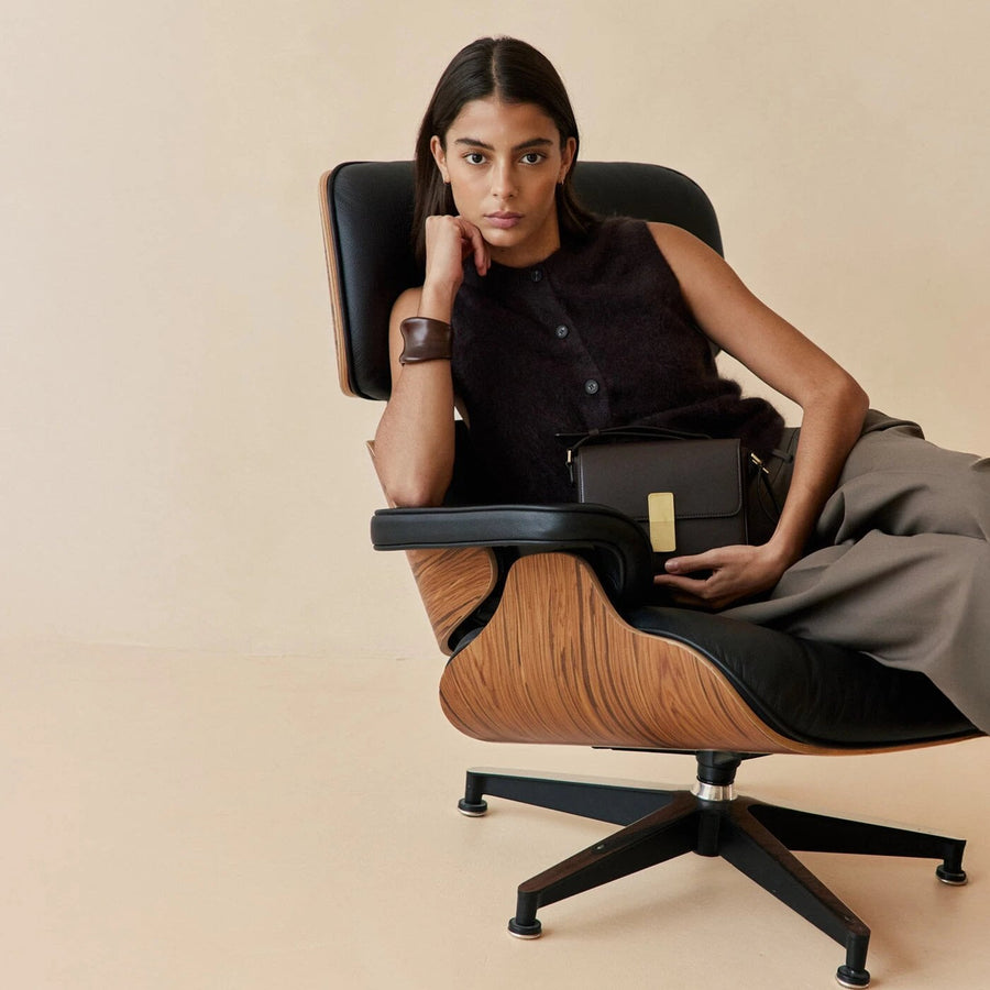 Mini Monceau Gold Edition - Chocolate Box Leather – Ateliers Auguste