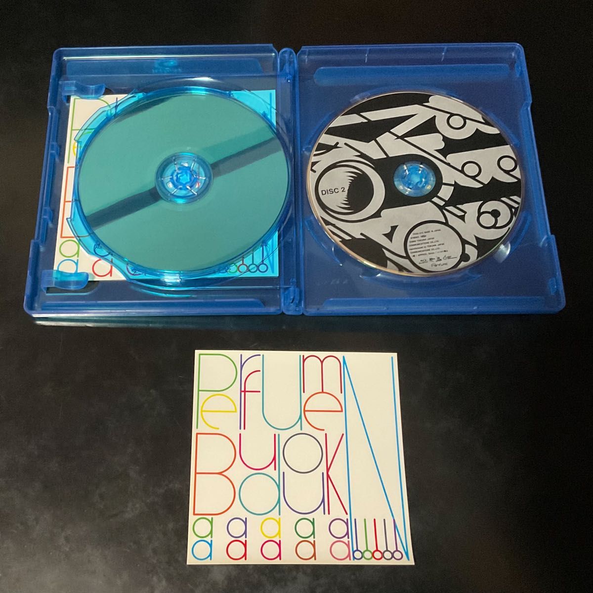 Perfume Blu-ray 6作セット 各ステッカー付き パフューム ブルーレイ