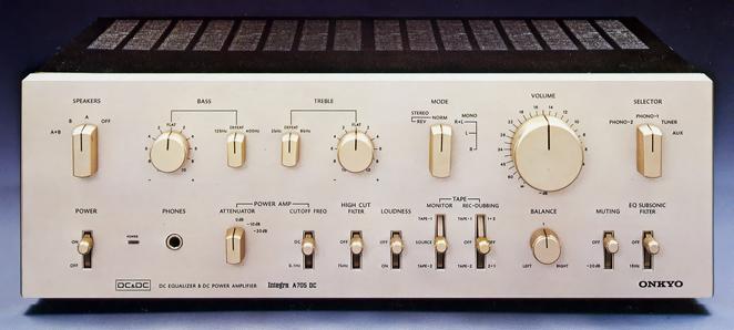 ONKYO Integra A-705DCの仕様 オンキヨー/オンキョー