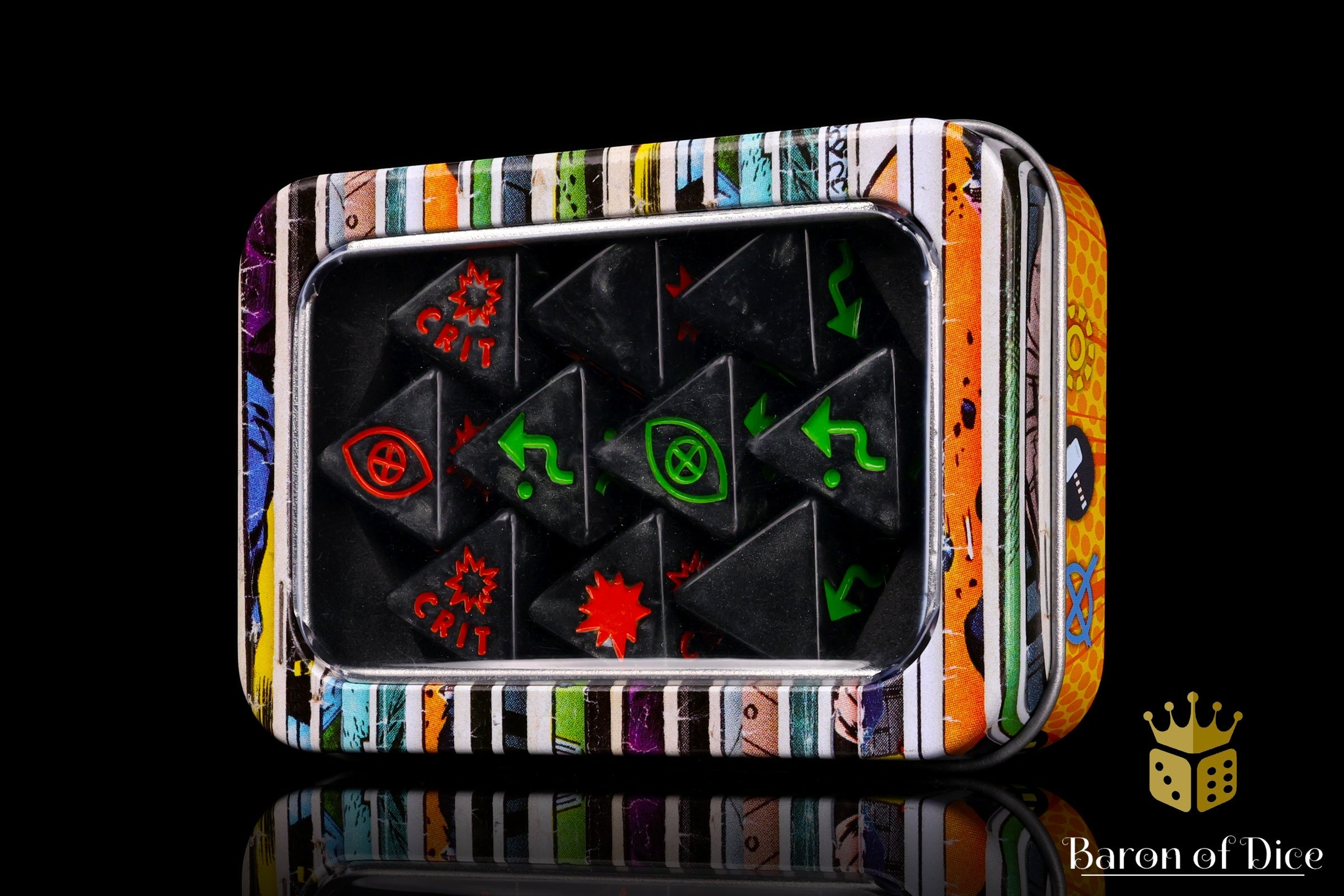 X-Wing Compatible Matte Black | Baron of Dice | Specialty Dice