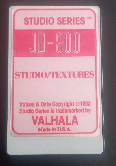 Roland JD-800 soundbanks