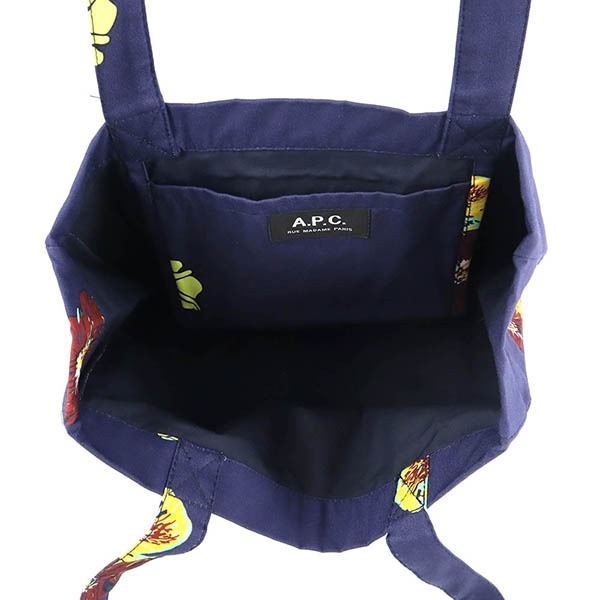 Brandol / A.P.C. アーペーセー トートバッグ TOTE LOU ロゴ フラワー
