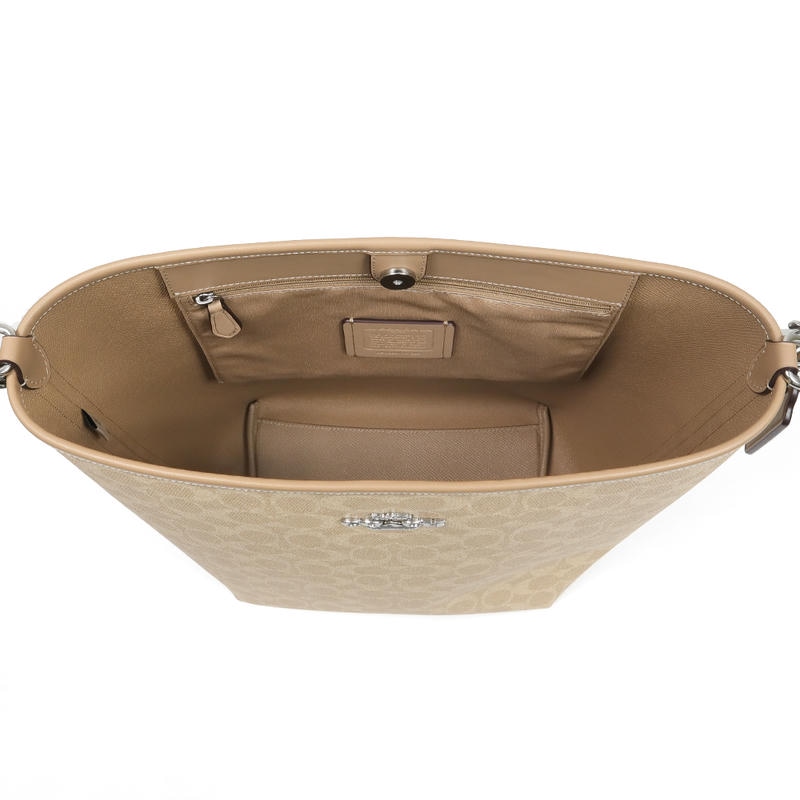 Brandol / COACH コーチ ショルダーバッグ シグネチャー シティ ラージ