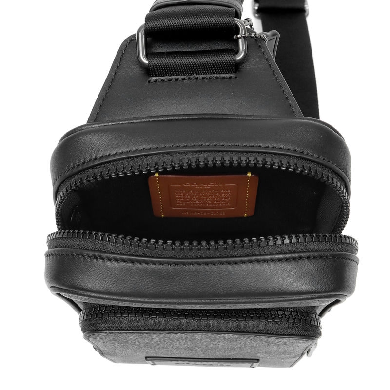 Brandol / COACH コーチ ボディバッグ シグネチャー 縦型 スリング