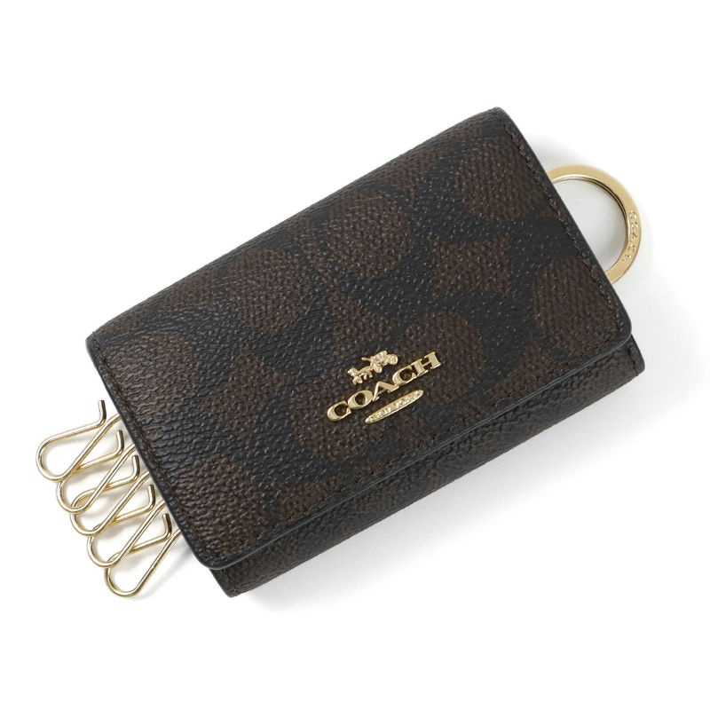 Brandol / COACH コーチ キーケース シグネチャー ファイブリング