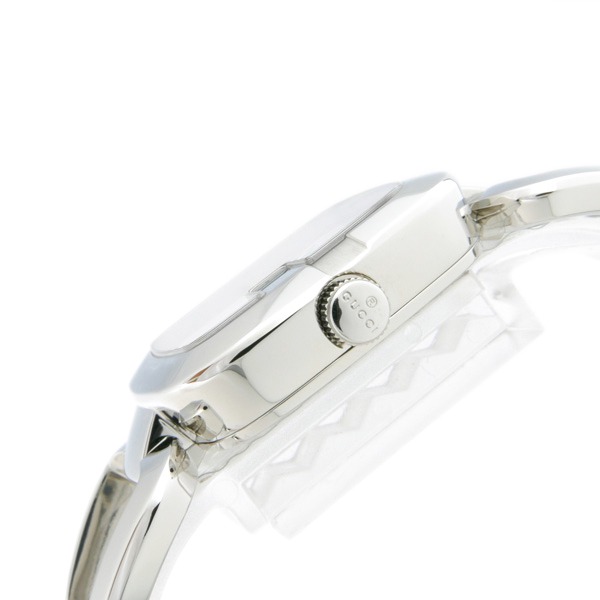 Brandol / GUCCI グッチ レディース腕時計 Gグッチ ホワイトパール