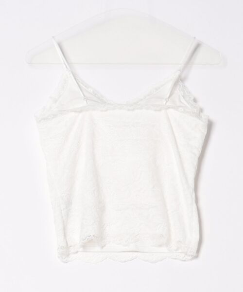 ZOE ホワイト キャミソール MIZOE-BLT サイズS 胸の谷間カバー＆チラ