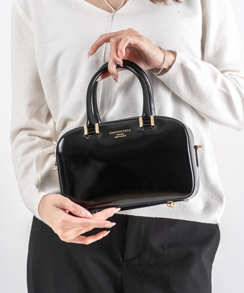 セール】【CHRISTIAN VILLA】ミニボストン バッグ Sサイズ（ボストン