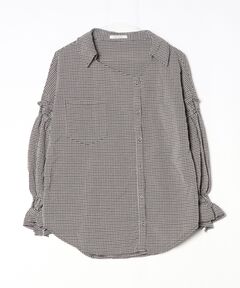 セール】Volume Ribbon Shirts（シャツ/ブラウス）｜anuke（アンヌーク