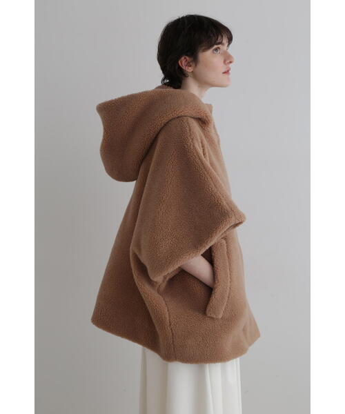 LE PHIL（ルフィル）の「◇ウールボアジャケット（ポンチョ）」 - WEAR