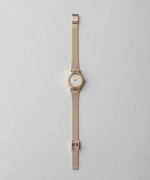 ete（エテ）の「ソーラーウォッチ メッシュベルト（アナログ腕時計