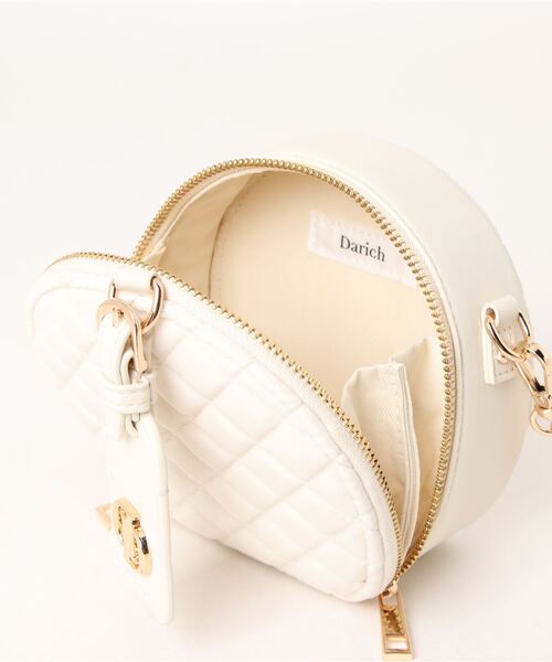 ベロアサークルミニマルバッグ（ショルダーバッグ）｜Darich