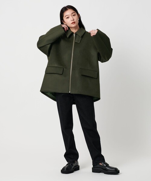セール】＜MARW UNITED ARROWS＞コクーン ジップ コート（その他