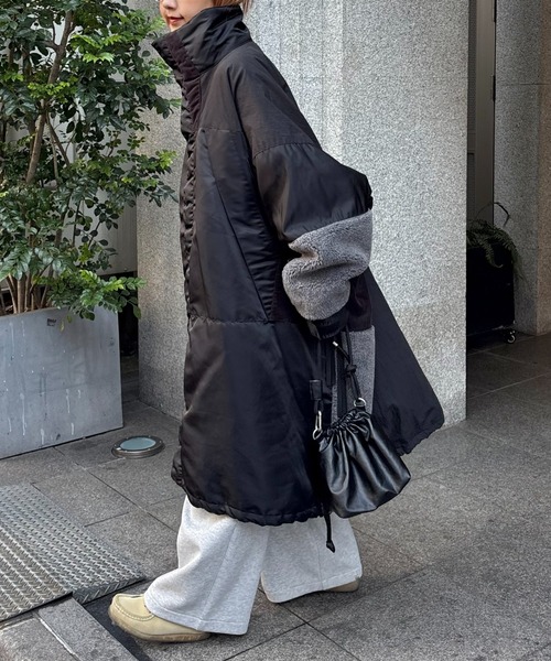 セール】《2サイズ展開》【etsinta/エシンタ】モンスター中綿オーバー