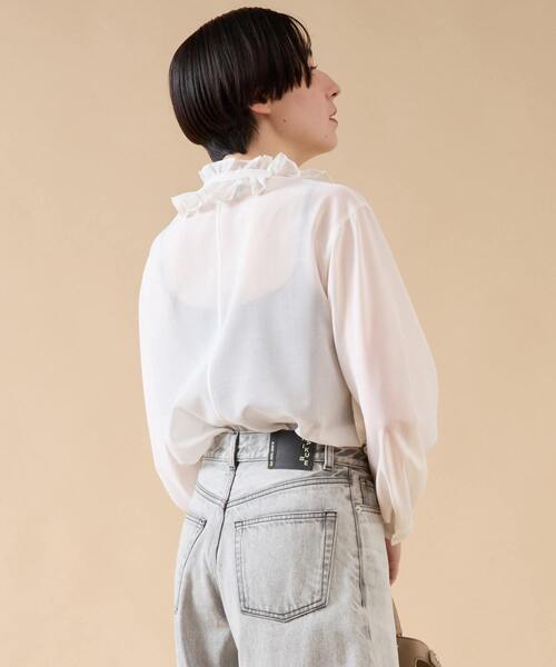 martinique（マルティニーク）の「フリルブラウス（シャツ/ブラウス