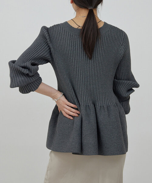 GALLARDAGALANTE（ガリャルダガランテ）の「【前後2way】ペプラム2WAY