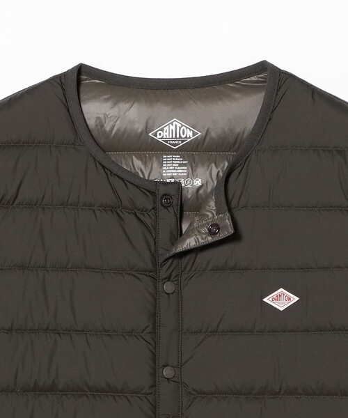 DANTON / メンズ クルーネック インナー ダウン ジャケット（ダウン
