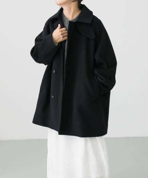かぐれ（カグレ）の「ウールシングルPコート（ピーコート）」 - WEAR