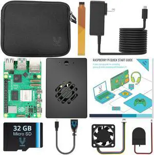 iRasptek Starter Kit for Raspberry Pi 5 16GB RAM-Pre-Loaded with