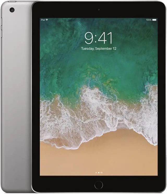 Refurbished: Apple iPad 6 MR7J2LL/A 128GB Flash Storage 9.7