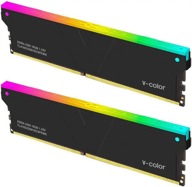 V-Color 32GB (2 x 16GB) DDR4 3200 (PC4 25600) Desktop memory Model