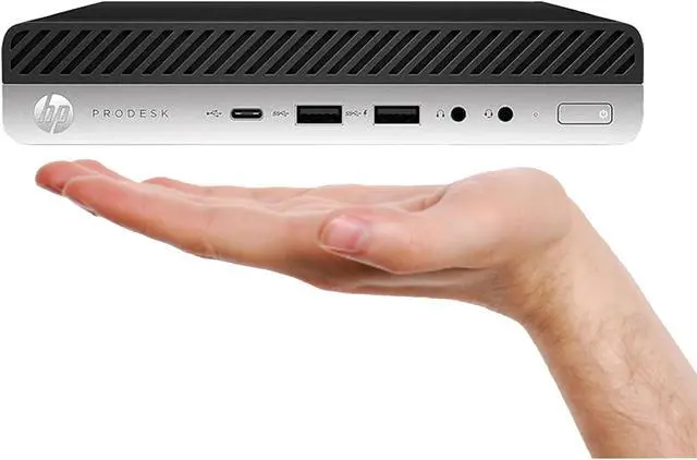 Refurbished: HP ProDesk 600 G4 Desktop Mini Business PC | Intel