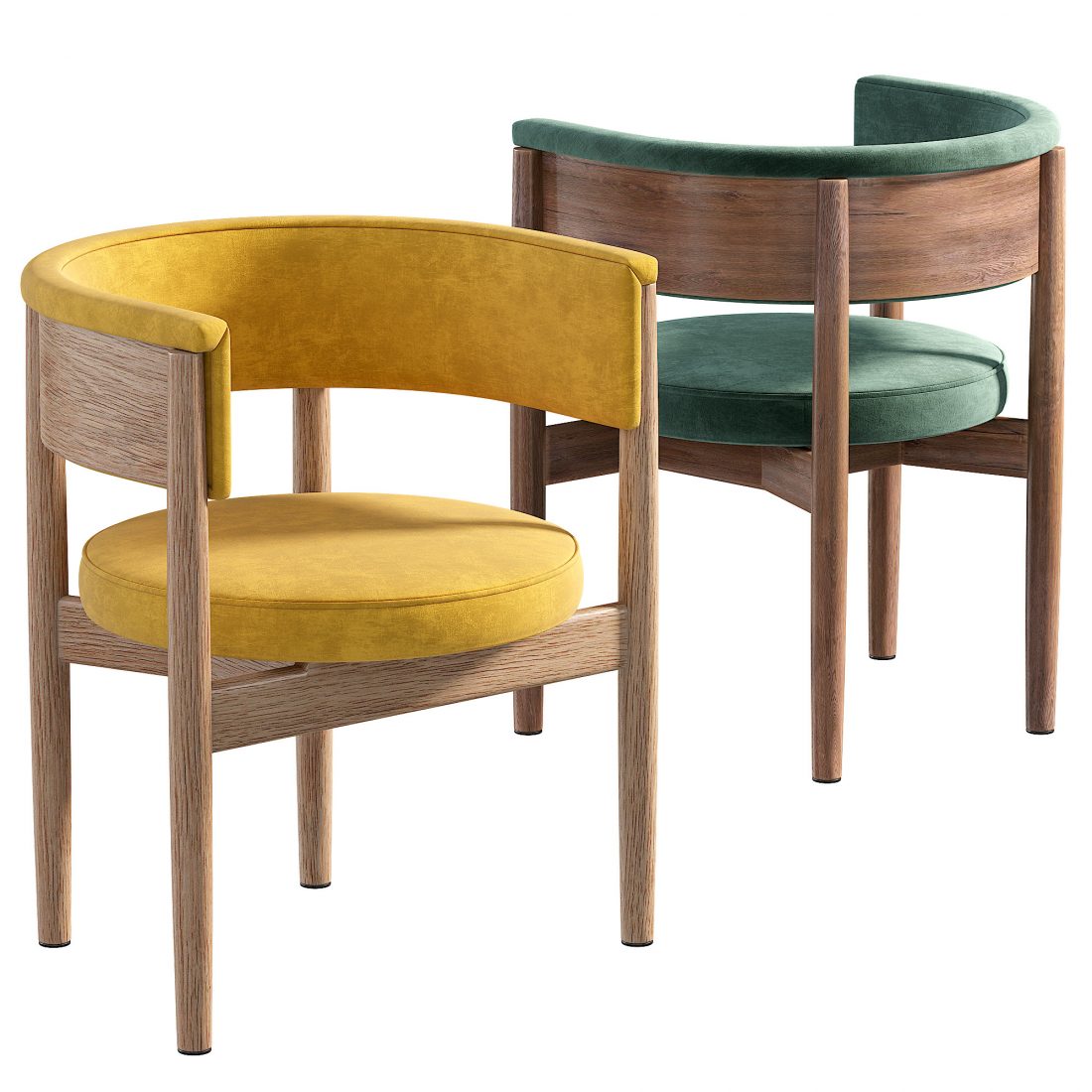 N-sc01 Chair By Norm Architects For Karimoku Case - 3D Model for