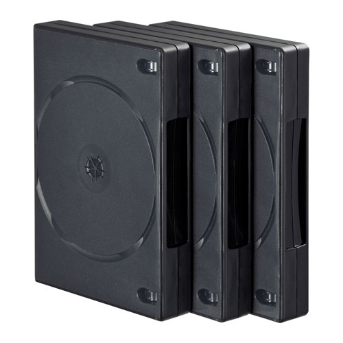 DVDケース（DVDトールケース・8枚収納・3枚セット・BD・CD・BD-R・BD