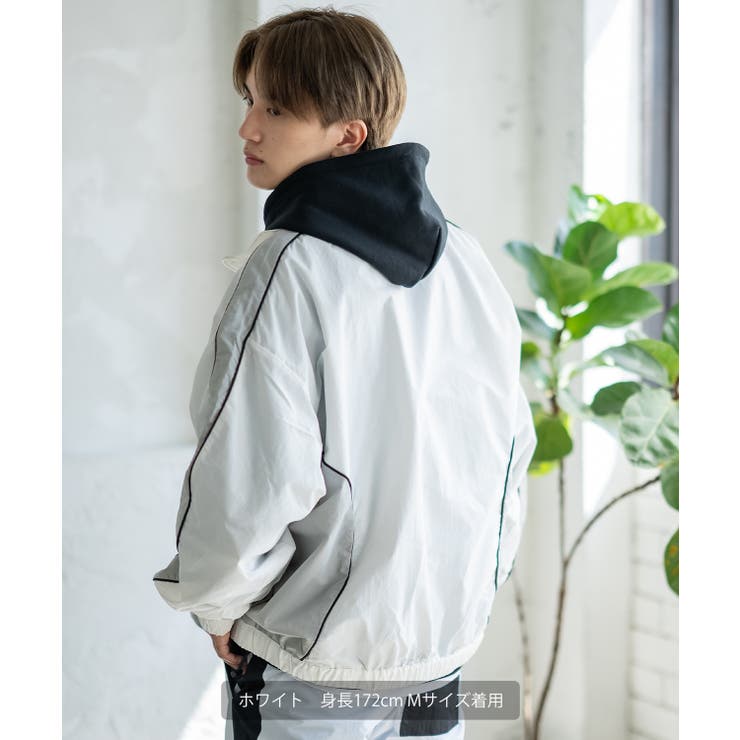 ナイロンジャケット メンズ ゲーム[品番：IP000006787]｜improves