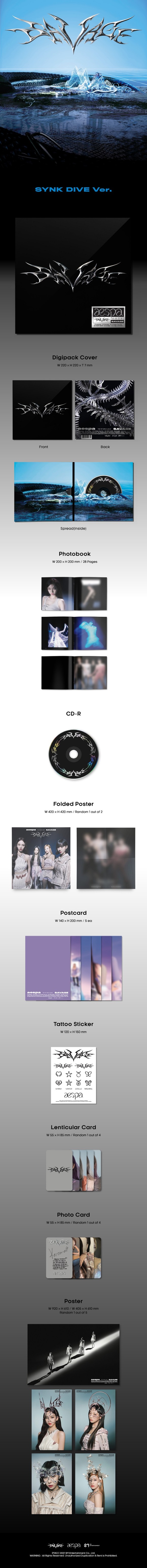 aespa｜ファースト・ミニアルバム『Savage』 - TOWER RECORDS ONLINE