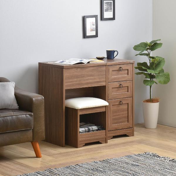 ANRI（アンリ）デスク ドレッサー（80cm幅）：SatoSangyo Web Order